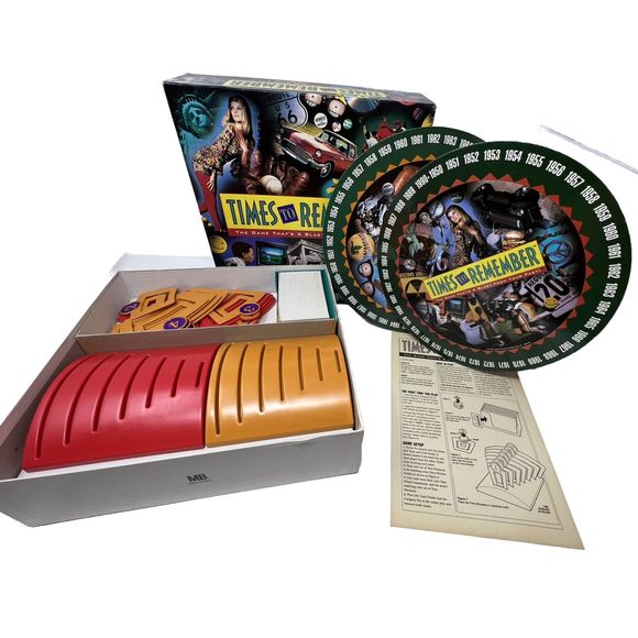 TIMES to REMEMBER: The Board Game That's Blast From Past - Vintage 1991 Complete - Picture 3 of 5